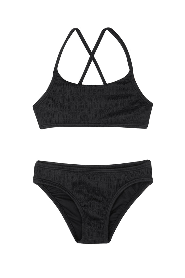GIRLS BIKINI SET IN BLACK