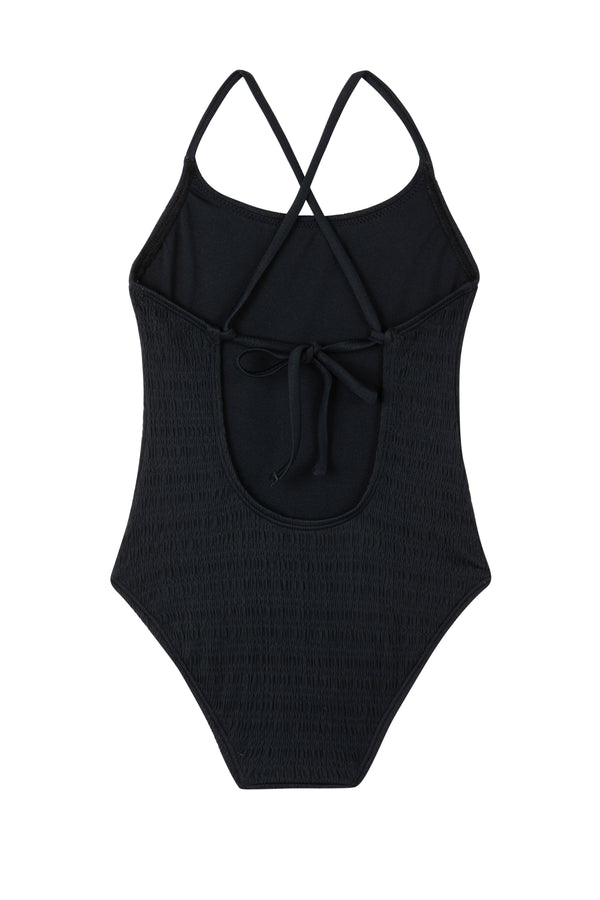 GIRLS SWIMSUIT IN BLACK