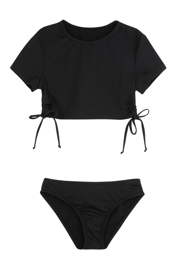 GIRLS BIKINI SET IN BLACK