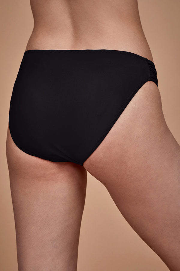 BIKINI BOTTOM WITH SIDE ROUCHING