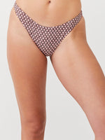LUMA RETRO LUXURY HIGH LEG SEXY BIKINI BOTTOM