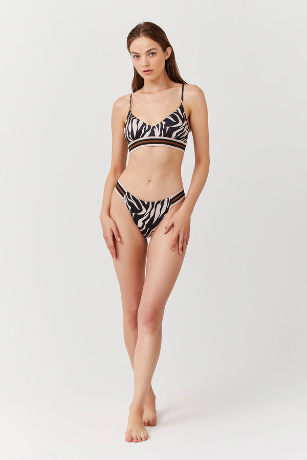 LUMA WILD NOSTALGIA BRALETTE BIKINI TOP