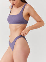 LUMA SENSUAL SIMPLICITY HIGH LEG SEXY BIKINI BOTTOM