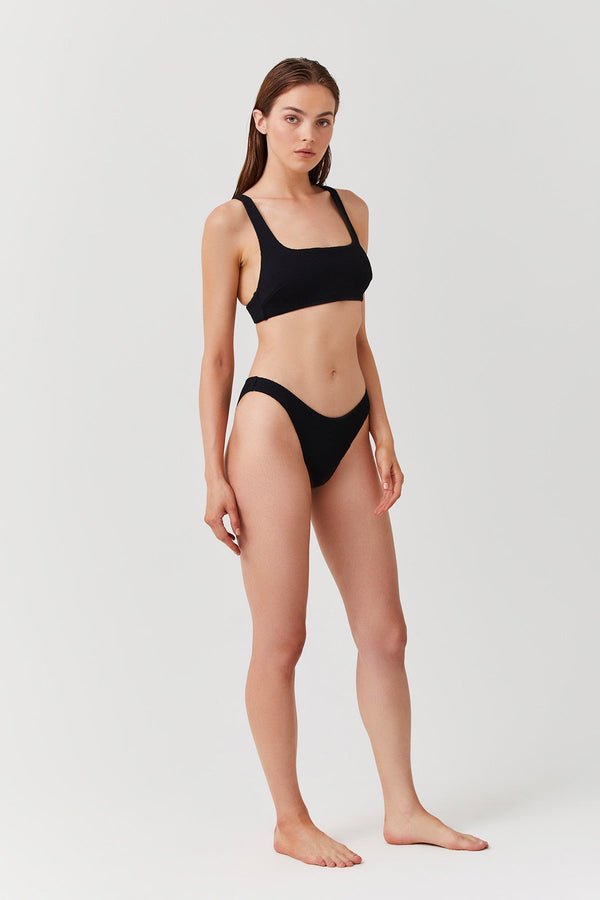 LUMA SENSUAL SIMPLICITY HIGH LEG SEXY BIKINI BOTTOM