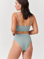 LUMA SENSUAL SIMPLICITY HIGH LEG HIGH WAIST BIKINI BOTTOM
