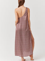 LUMA  ONE SHOULDER SARONG DRESS