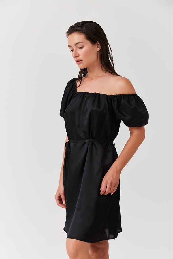 LUMA PUFF SLEEVE DRESS COVER UP