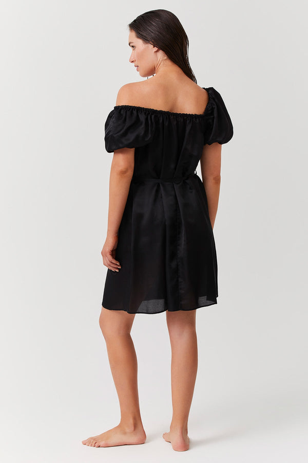LUMA PUFF SLEEVE DRESS COVER UP