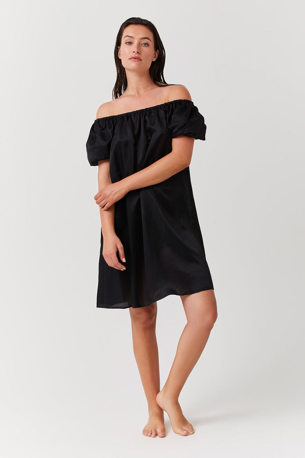 LUMA PUFF SLEEVE DRESS COVER UP