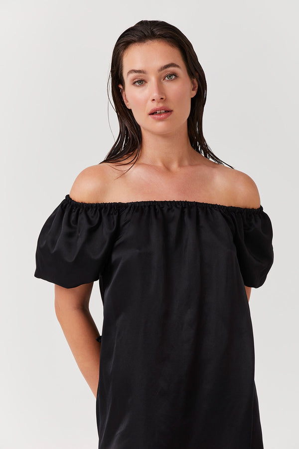 LUMA PUFF SLEEVE DRESS COVER UP