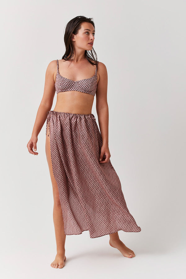 LUMA LONG COVER UP SKIRT