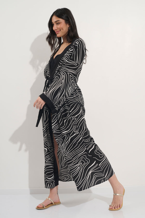 Abstract Kimono