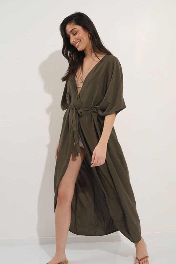 Chillout Kimono in Green