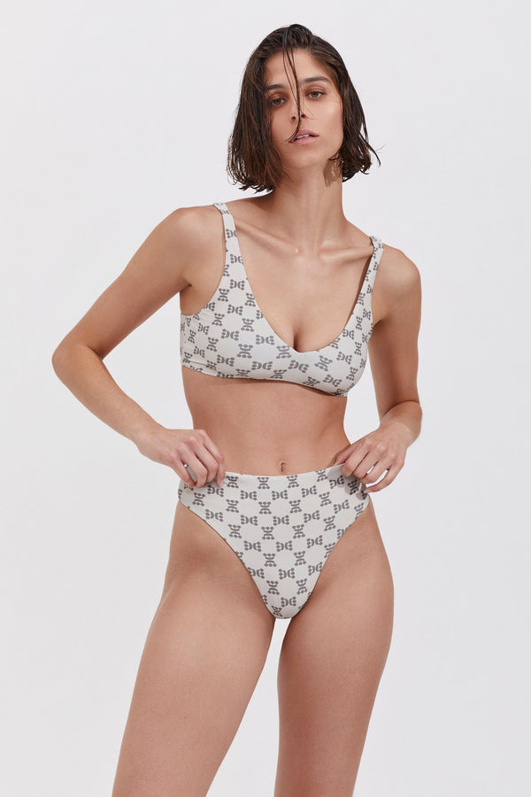 HIGH RISE DOUBLE SIDED BIKINI BOTTOM