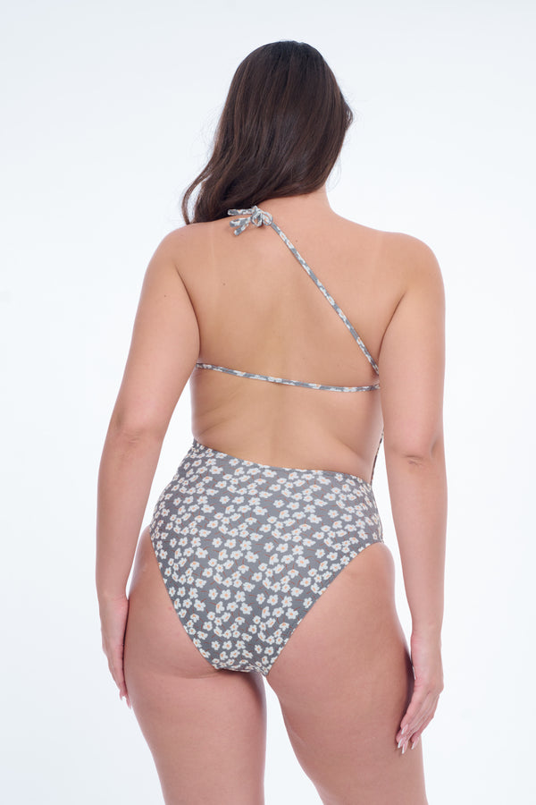 FIELD OF DREAMS ONE SHOULDER ONE PIECE