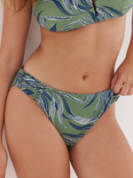 TURKIZ HIGH BIKINI BOTTOM - TROPICAL GREEN