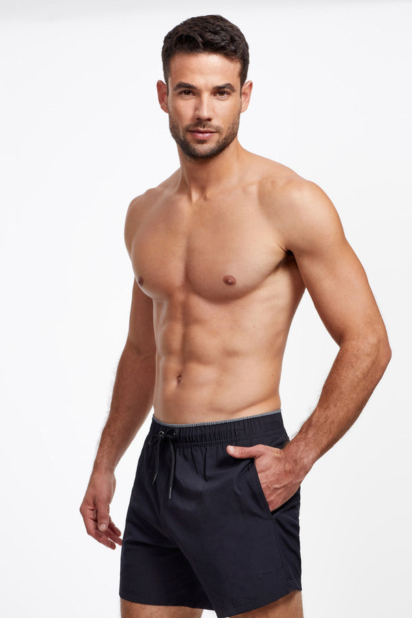 Men's Swim Trunks 5″ Black
