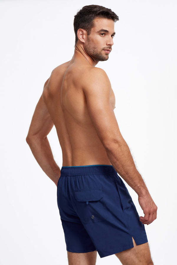 Men's Swim Trunks 5″ Navy