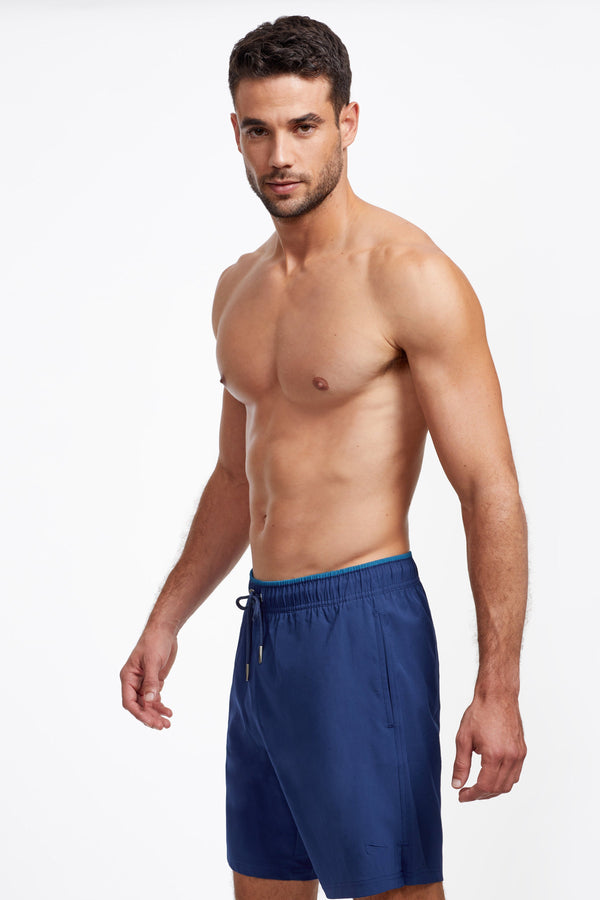 Men's Swim Trunks 7″ Navy