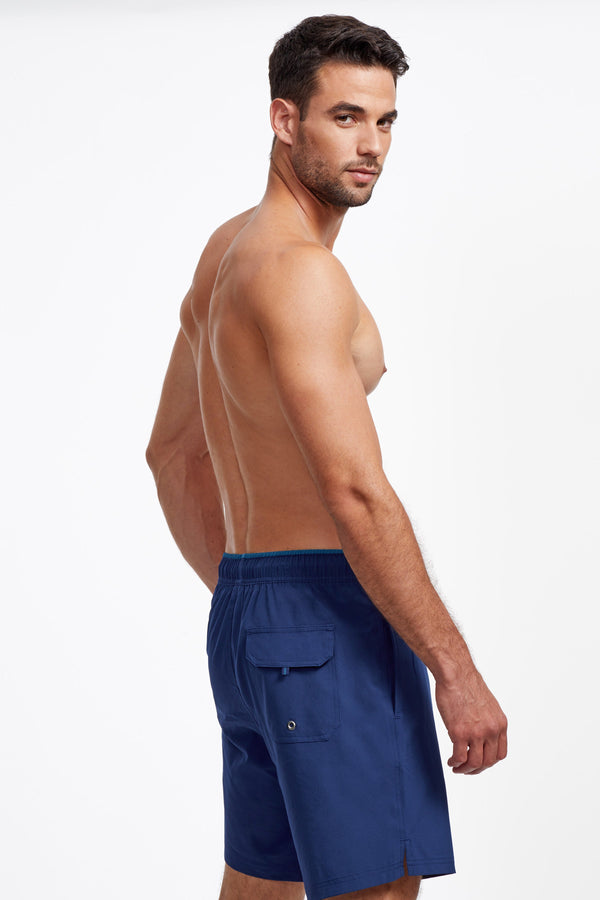 Men's Swim Trunks 7″ Navy