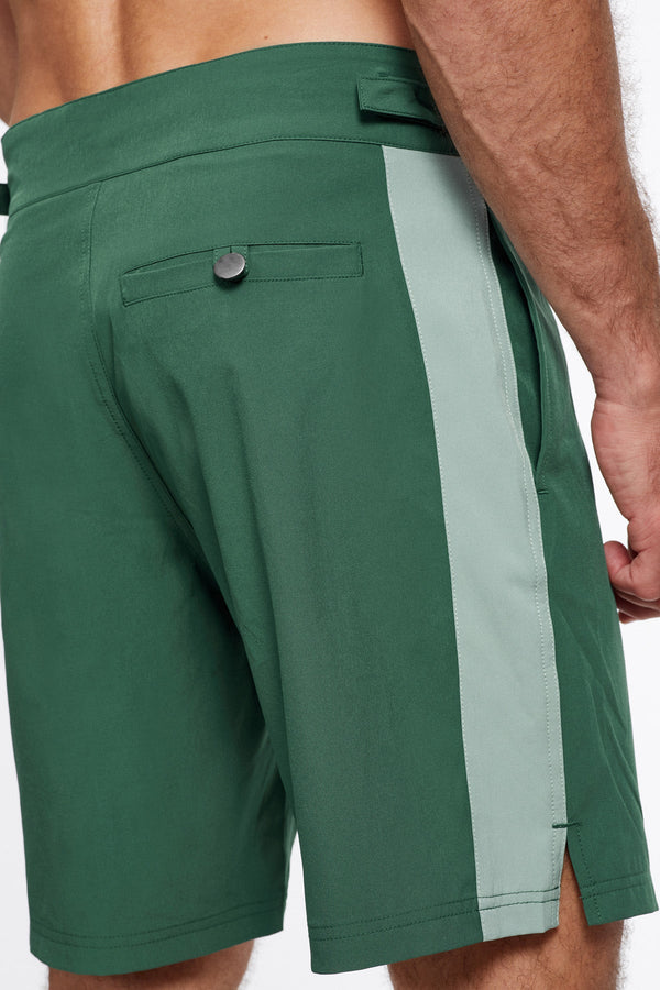 Men's Swim Trunks 7″ Green