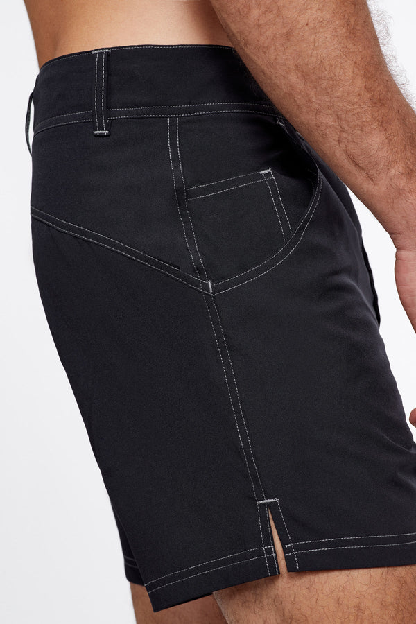 Men's Swim Trunks 5″ Black
