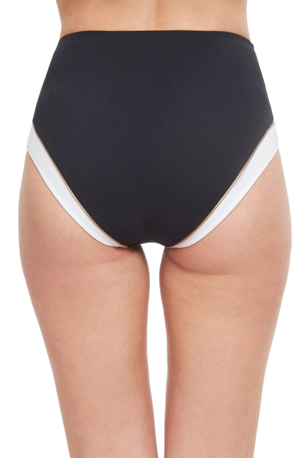 GOTTEX HIGH CLASS POCKETED HIGH WAIST BIKINI BOTTOM