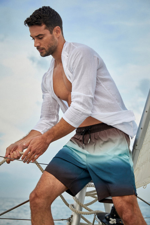 Men's Swim Trunks 7″