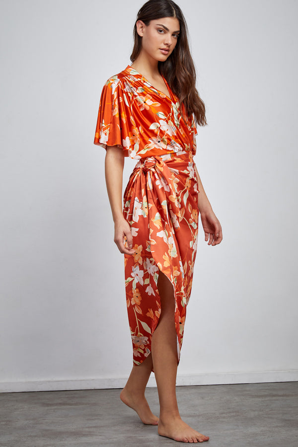 Gottex Modest Tie Waist Skirt