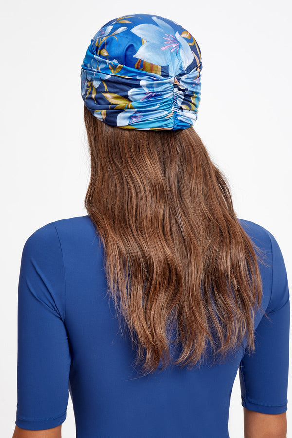 Turban Headpiece in Floral