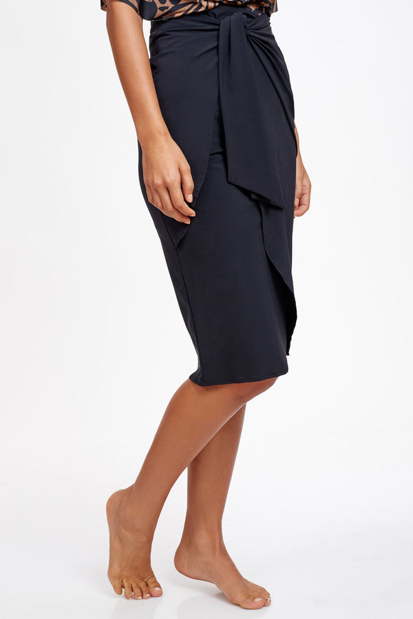 GOTTEX MODEST LONG DRAPED WRAP SKIRT