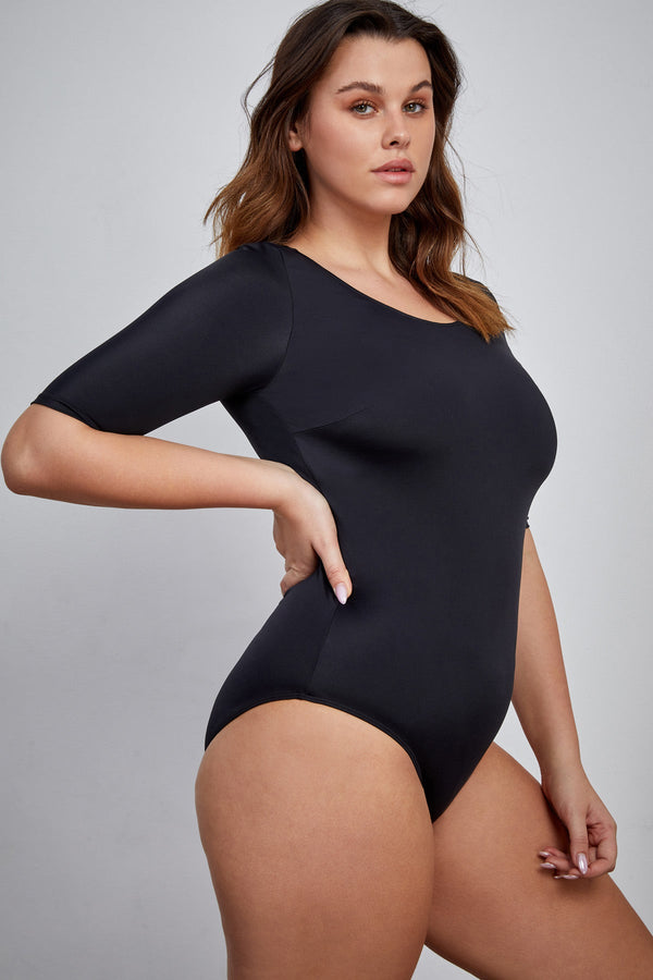 Modest Bathing Suit in Black