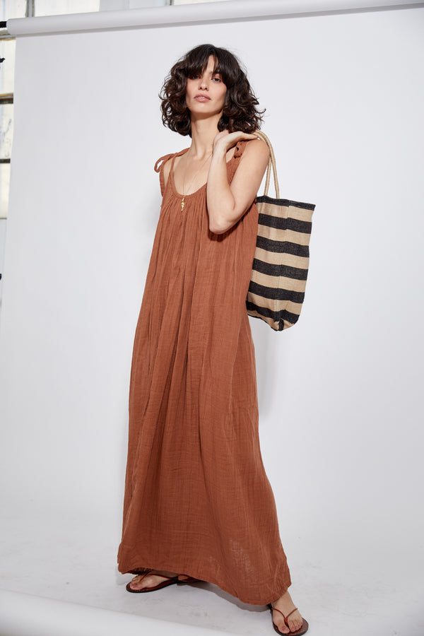 Terracotta Maxi Dress