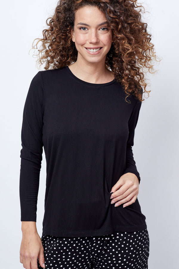 Women's Round Neck Pyjamas Set