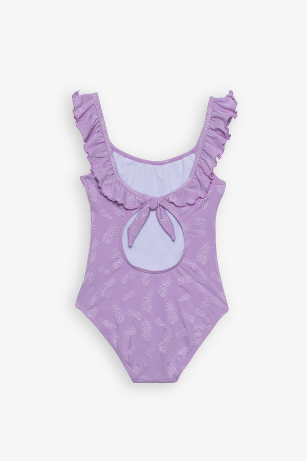 GOTTEX KIDS PINEAPPLE ROUND NECK ONE PIECE SWIMSUIT