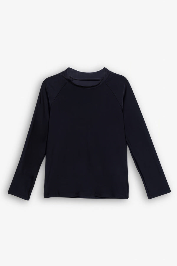 GOTTEX KIDS SOLID LONG SLEEVE RASH GUARD SWIM SHIRT