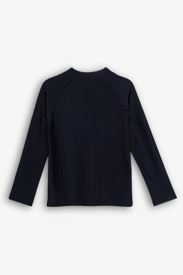 GOTTEX KIDS SOLID LONG SLEEVE RASH GUARD SWIM SHIRT