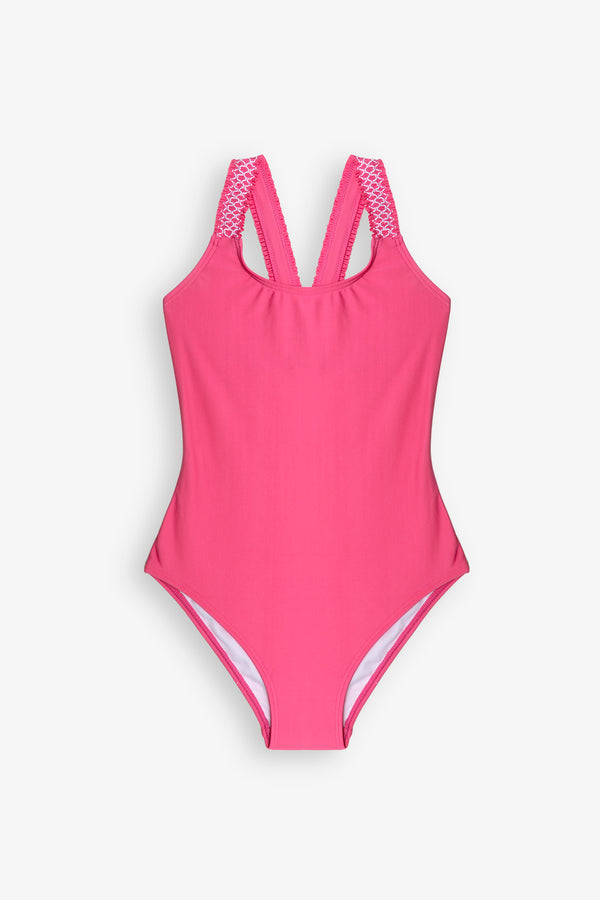 Fuchsia One Piece Swimsuit