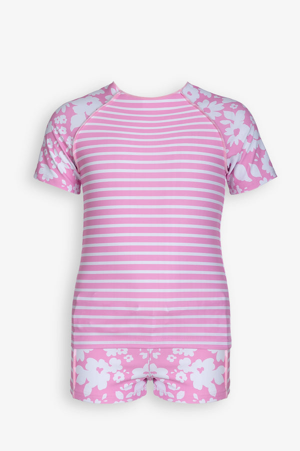 Swimsuit set T-shirt and shorts