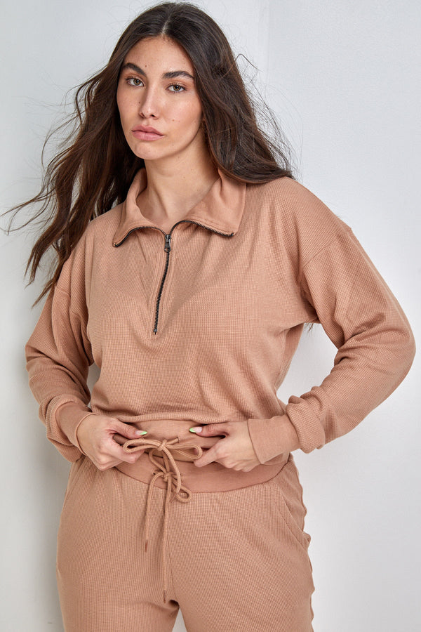 Waffle Sweatshirt
