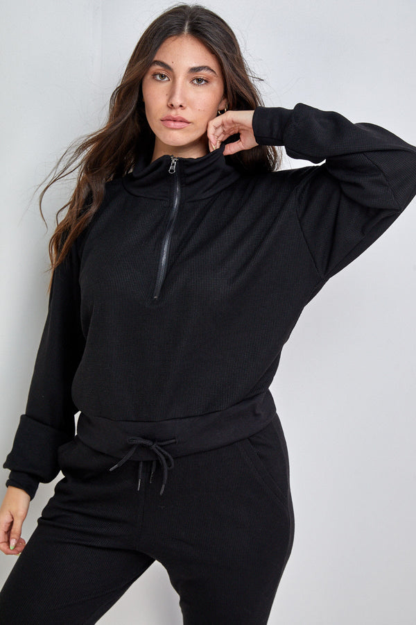 Waffle Sweatshirt
