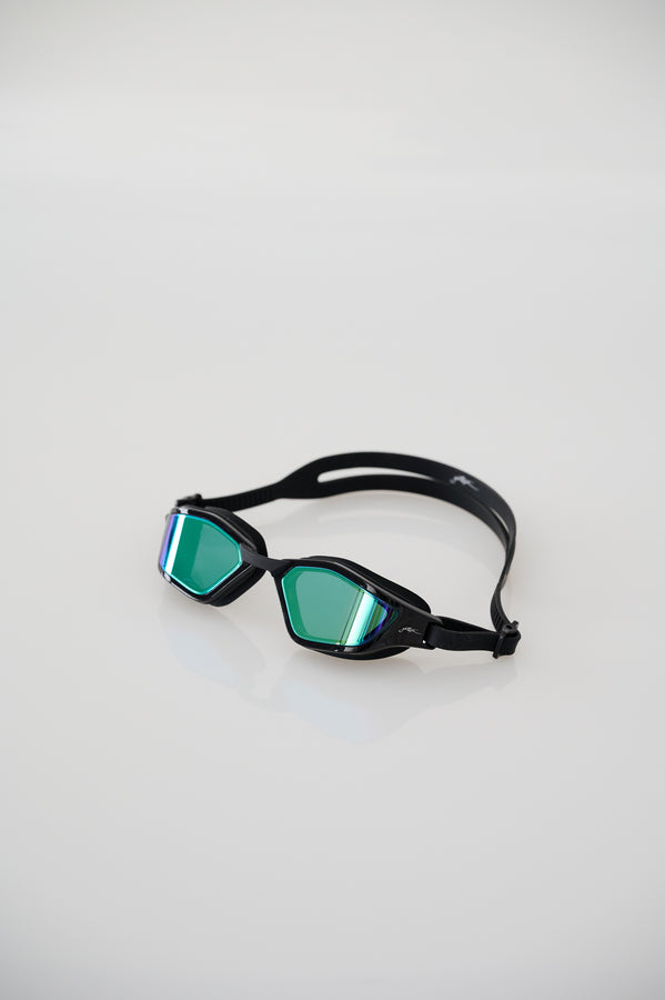 UNISEX SWIM GOGGLES - BLACK