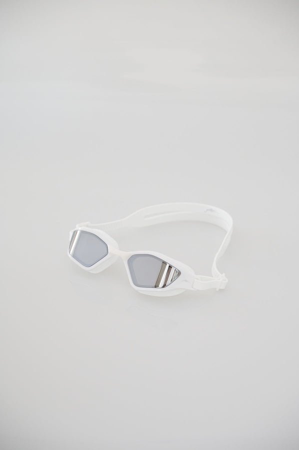 UNISEX SWIM GOGGLES - WHITE