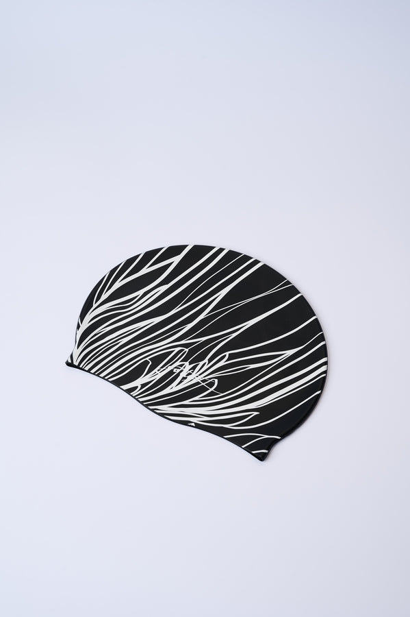 Silicone Swim Cap – Black