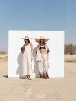 CAPRI WIDE-LEG PANTS IN CREAM