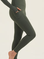 X BY GOTTEX SPORT LEGGING IN GREEN