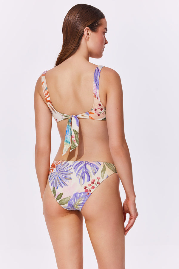 Gottex CHERRY BLOSSOM Shirring Bikini Top