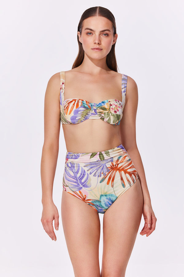 Gottex CHERRY BLOSSOM  High Waist High Leg Briefs