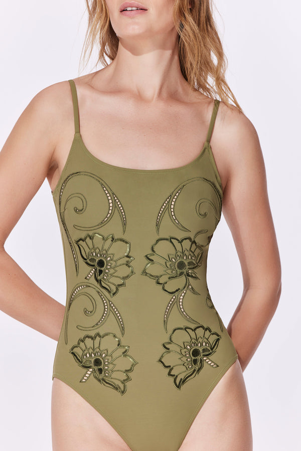 Gottex HOKKAIDO one piece - Olive