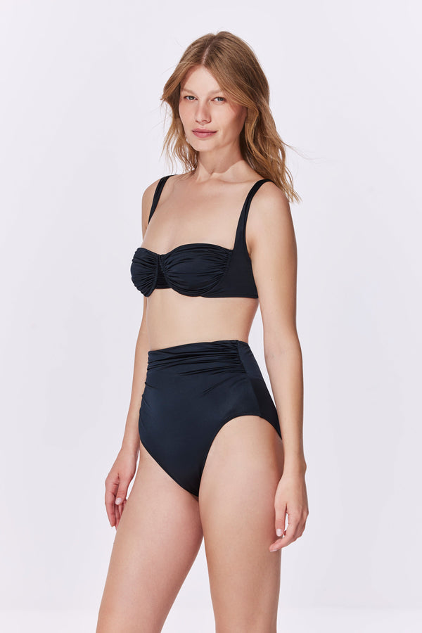 Gottex Mademoiselle Shirring Bra - Black